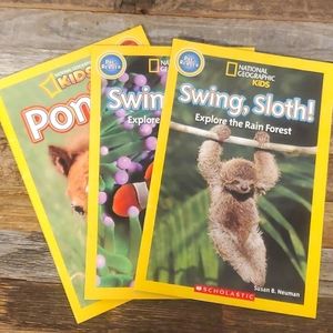 National Geographic Kids early reader books